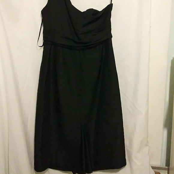 🎁NWT COREN MOORE 100% SILK ONE SHOULDER DRESS - Picture 4 of 8